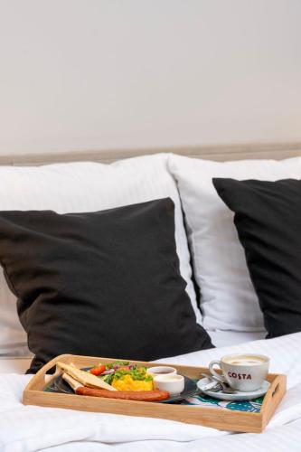 Χώρος καθιστικού στο Kościelna Loft Apartaments