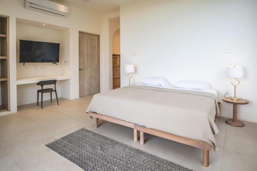 Casa Niriにあるベッド
