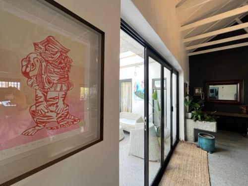 Et tv og/eller underholdning på Helder Haven Cottage