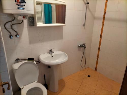 Koupelna v ubytování Maison Scheers