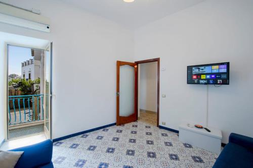 Кровать или кровати в номере CASA VACANZE MARIANTONIETTA-Amalfi Coast