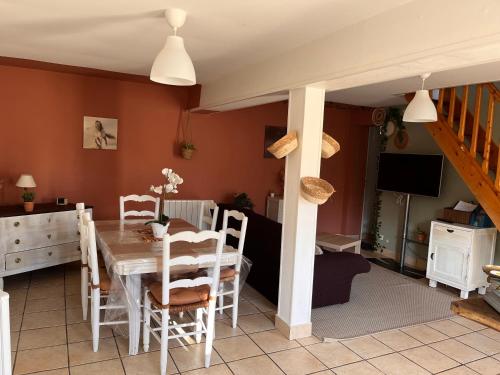 Posezení v ubytování gîte Maison entière 6 personnes