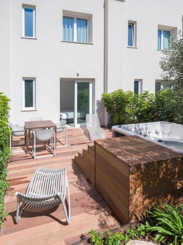 Apartamento de 1 dormitorio con bañera de hidromasaje