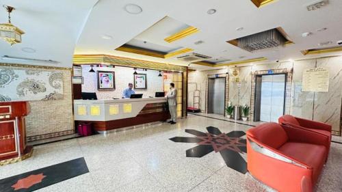 TV a/nebo společenská místnost v ubytování Dancenter San Marino Hotel