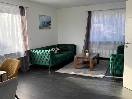 Χώρος καθιστικού στο Villa Wolke - Ferienwohnung