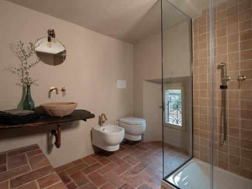 Phòng tắm tại Borgo di Sotto Tuscany - Luxury Holiday Home
