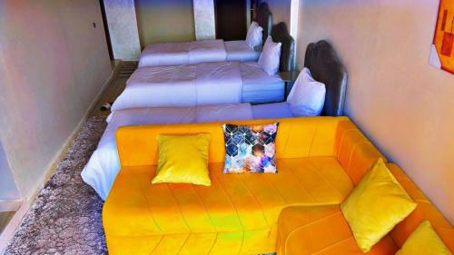 Posezení v ubytování Hotel France Ouzoud