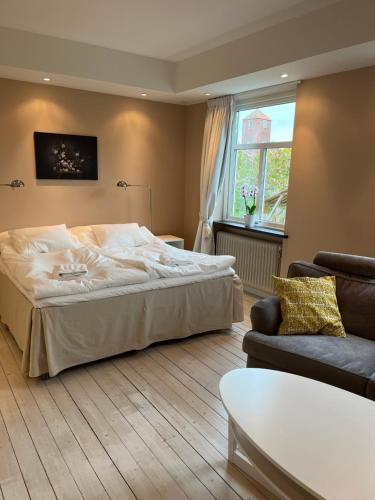Postel nebo postele na pokoji v ubytování Svanbergs gästrum B&B