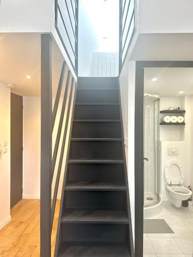 Stylish Loft Studio in Central Paris in Clery 4