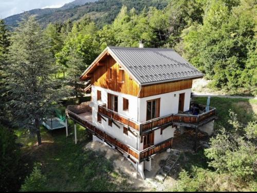 Chalet Serre Chevalier 160m2 9 pers - Sauna, 5 chambres