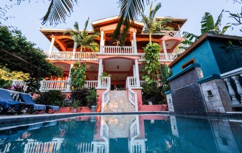 Bazén v ubytování Seaside Inn Roatan nebo v jeho okolí