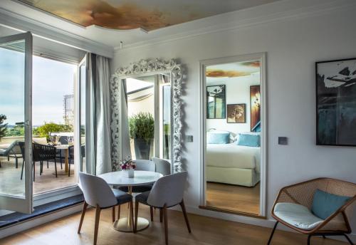 Un lugar para sentarse en Sofitel Roma Villa Borghese