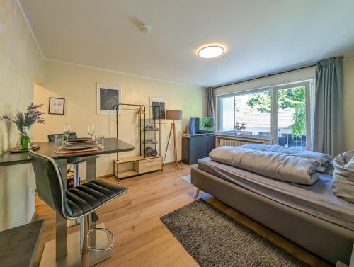 Kuchyň nebo kuchyňský kout v ubytování H-Aparts Essen - TOP Apartments in Best-Lage