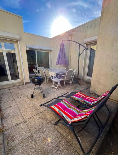 Maison Bord de Mer 6 à 7 pers au Grau du Roi