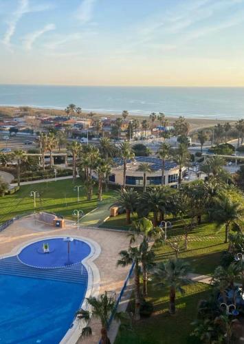 Apto con vistas a la playa de La Patacona