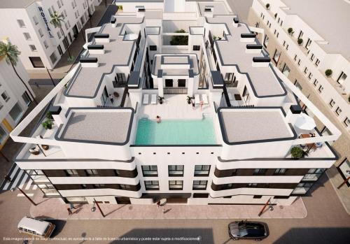 Iceberg BS51 con Terraza, Parking y Piscina