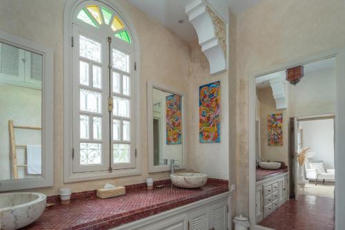 Koupelna v ubytování Maison Marine