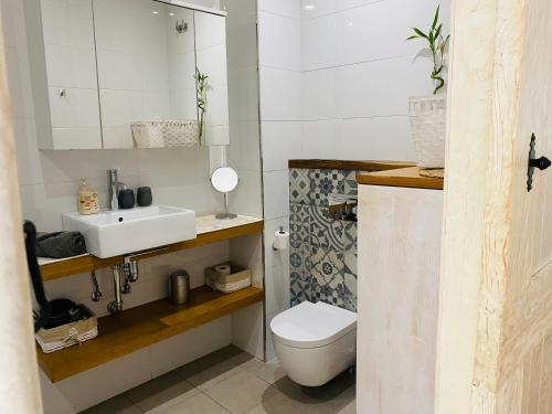 Kúpeľňa v ubytovaní Ático Cádiz Centro
