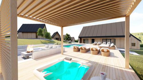 Bazén v ubytování Trusko Resort - Small Luxury Hotels of the World nebo v jeho okolí