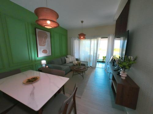 Panorama lake punta cana