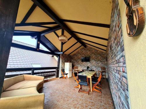 Posezení v ubytování Casa Corina