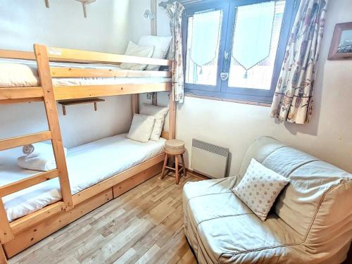 Appartement spacieux avec balcon et wifi au centre des Gets