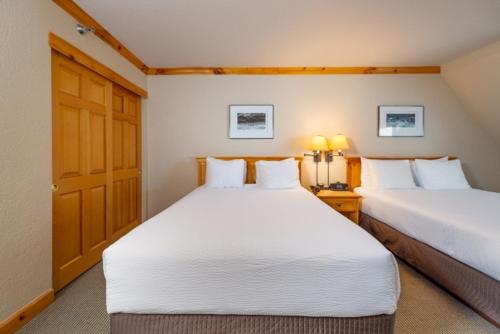 Ένα ή περισσότερα κρεβάτια σε δωμάτιο στο Selkirk Lodge