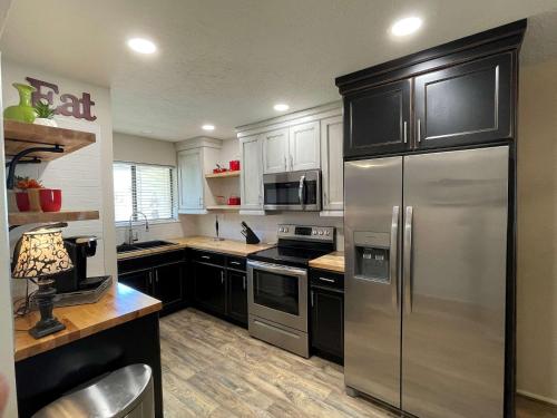 Nhà bếp/bếp nhỏ tại Bearway to Heaven