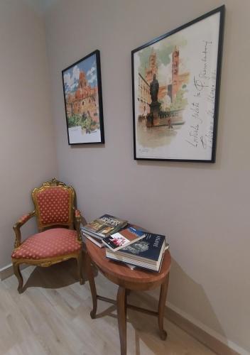 LE CAMERE DI VIA MECCIOにあるシーティングエリア