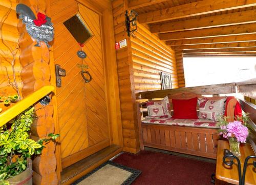 Postel nebo postele na pokoji v ubytování Tolles Appartement In Walkenried