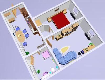 Pelan lantai bagi Ferienwohnung Für 4 Personen Ca 55 M Sup2 In Sayda, Mittelgebirge Deutschland Erzgebirge