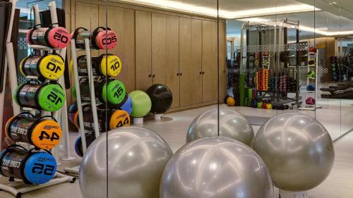 Fitness centrum a/nebo fitness zařízení v ubytování Kempinski Summerland Hotel & Resort Beirut