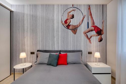 Una cama o camas en una habitación de Elysium III