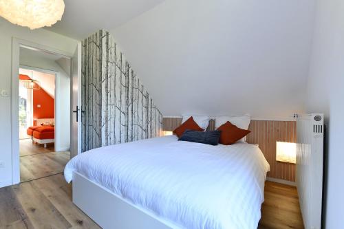Postel nebo postele na pokoji v ubytování Au Paradis des 4 Saisons - Maison avec terrasse