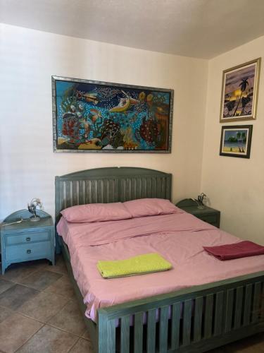 Cama o camas de una habitación en Domus de Mari