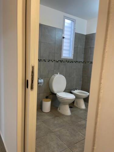 Et badeværelse på Casa Pueblo