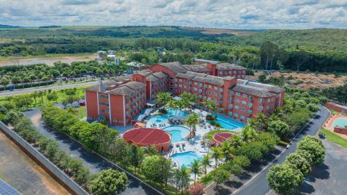 Bazén v ubytování Lagoa Quente Hotel - LAGOA OFICIAL nebo v jeho okolí