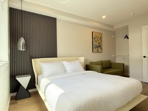 Ein Bett oder Betten in einem Zimmer der Unterkunft Memory Lodge