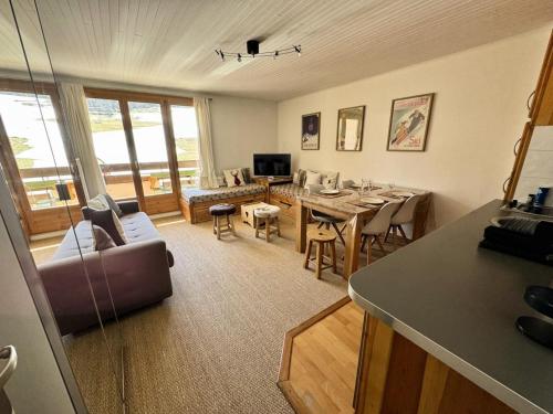 Résidence La Meije - Studio· Centre station/cœur de station · Vue pistes MAE-9071