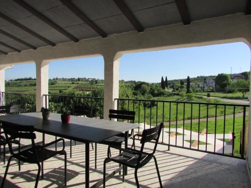 Uma varanda ou terraço em Studio apartman Filipi 5