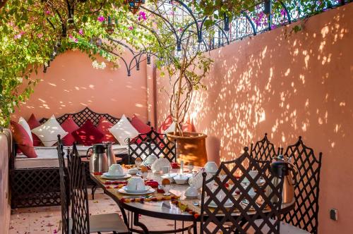 Zona de estar de Riad Anabel