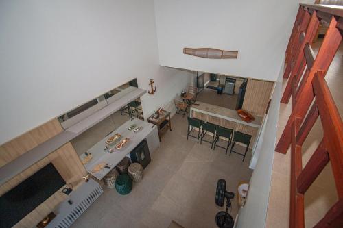 Η κουζίνα ή μικρή κουζίνα στο CASA ALTO PADRÃO BEIRA MAR AO LADO DO Zorah Beach Trairi - Flecheiras