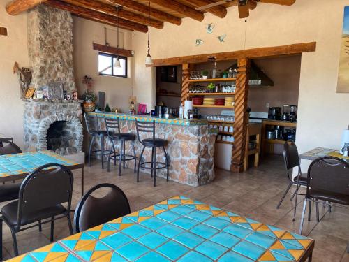 Restaurace v ubytování PUEBLO DEL SOuL at Paquime