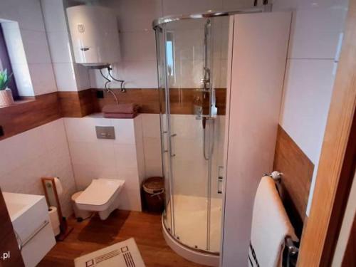 Ένα μπάνιο στο Domki u Michała nad Soliną