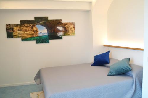 Postel nebo postele na pokoji v ubytování Villa Mimosa