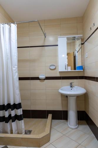 Koupelna v ubytování Residence Vukovic, Rezevici