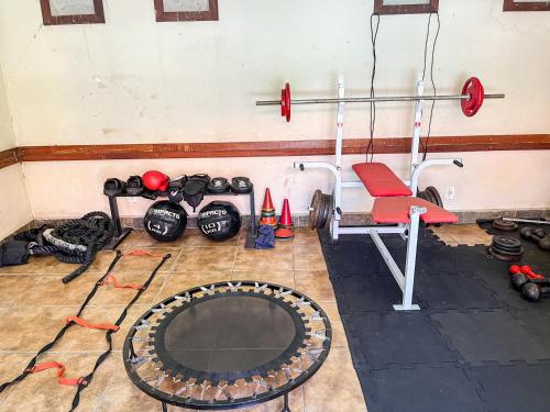 Fitnesscentret og/eller fitnessfaciliteterne på Castelo de Santa Teresa Guest House