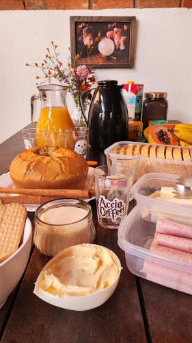 Jídlo v bed and breakfast nebo okolí