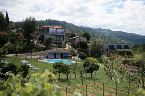 Πισίνα στο ή κοντά στο Quinta De Calvelos