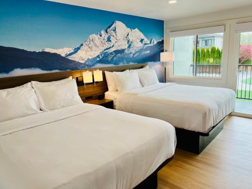 Katil atau katil-katil dalam bilik di Clarion Pointe Mount Vernon - Burlington